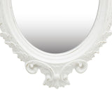 Wall Mirror Castle Style 56x76 cm White - Side View