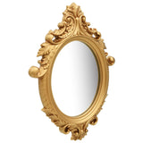 Wall Mirror Castle Style 56x76 cm Gold - Front View