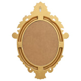 Wall Mirror Castle Style 56x76 cm Gold - Top-Down View