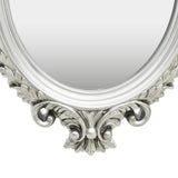 Wall Mirror Castle Style 56x76 cm Silver - Side View