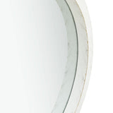 Wall Mirror with Strap 40 cm White