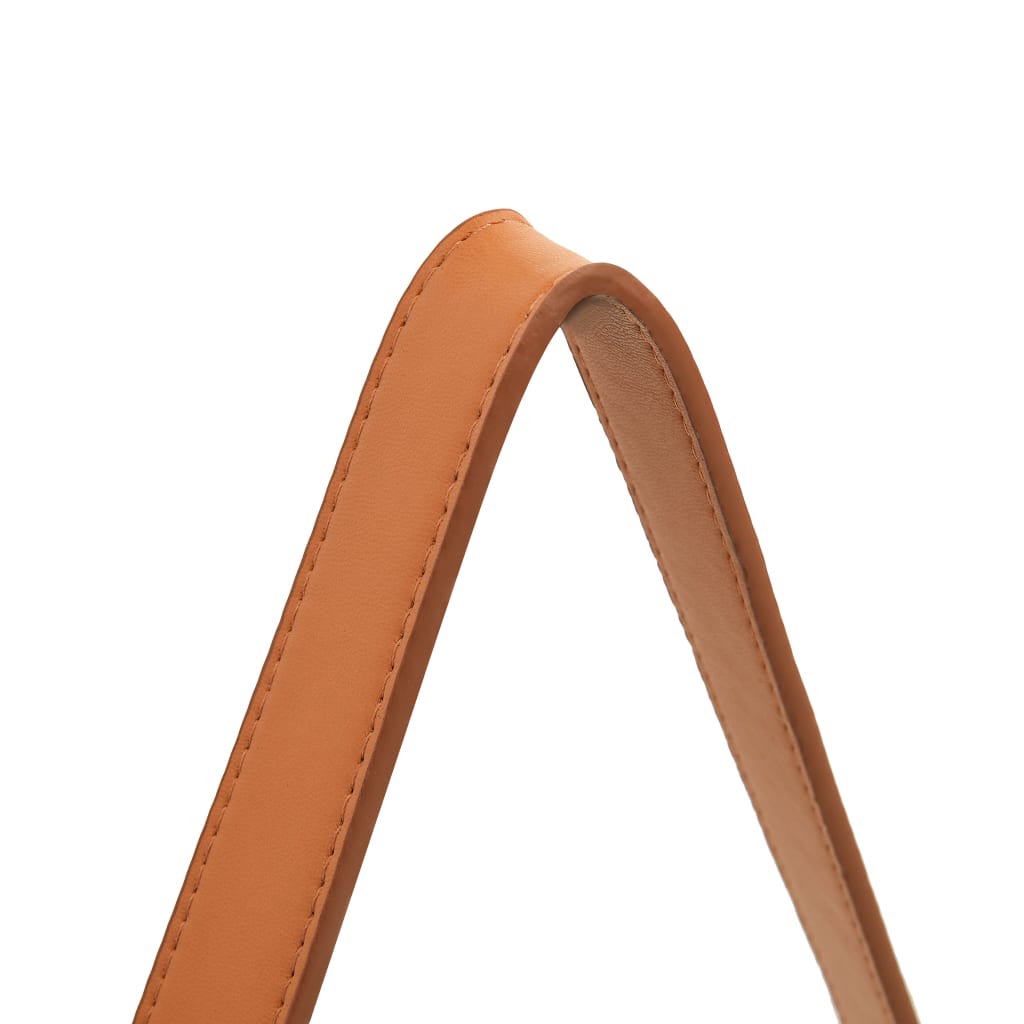 Wall Mirror with Strap 60 cm White
