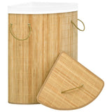Bamboo Corner Laundry Basket 60 L - Front View