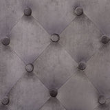 Dining Chairs 2 pcs Grey Velvet - Close-Up Angle