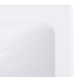 Wash Basin 400x220x90 mm SMC White - 45-Degree Angle