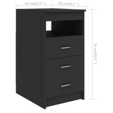Desk Grey 140x50x76 cm Engineered Wood - Extra Image