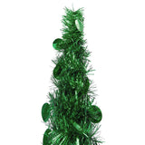 Pop-up Artificial Christmas Tree Green 180 cm PET - Front View
