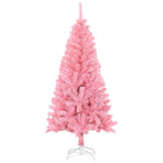 Artificial Christmas Tree with Stand Pink 150 cm PVC