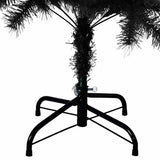 Artificial Christmas Tree with Stand Black 150 cm PVC