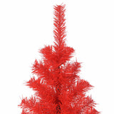 Artificial Christmas Tree with Stand Red 180 cm PVC