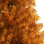 Artificial Christmas Tree with Stand Gold 150 cm PET