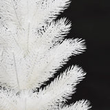 Artificial Christmas Tree Lifelike Needles White 90 cm - Top-Down View