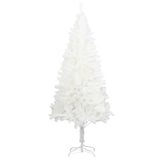 Artificial Christmas Tree Lifelike Needles White 120 cm - Front View