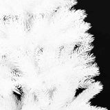 Artificial Christmas Tree Lifelike Needles White 180 cm - Top-Down View