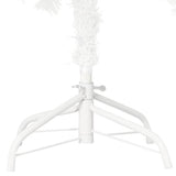 Artificial Christmas Tree Lifelike Needles White 180 cm - 45-Degree Angle