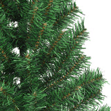 Artificial Half Christmas Tree with Stand Green 180 cm PVC - Low Angle