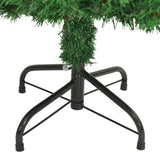 Artificial Christmas Tree with Thick Branches Green 150 cm PVC - Rear View