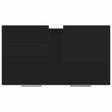 Bathroom Cabinet Black 60x33x61 cm Engineered Wood