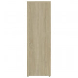 Bathroom Cabinet Sonoma Oak 30x30x95 cm Engineered Wood - Close-Up Angle