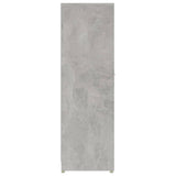 Bathroom Cabinet Concrete Grey 30x30x95 cm Engineered Wood - Close-Up Angle