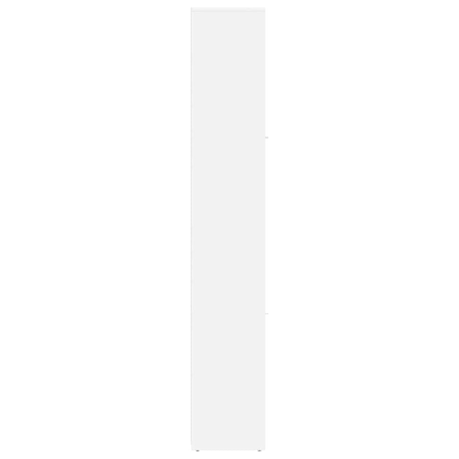 Bathroom Cabinet White 30x30x183.5 cm Engineered Wood