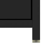 Bathroom Cabinet Black 30x30x183.5 cm Engineered Wood - Extra Image
