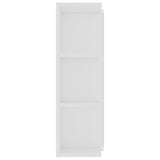 Bathroom Mirror Cabinet White 80x20.5x64 cm Engineered Wood