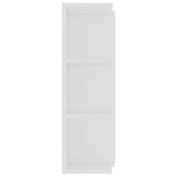 Bathroom Mirror Cabinet White 80x20.5x64 cm Engineered Wood - Close-Up Angle