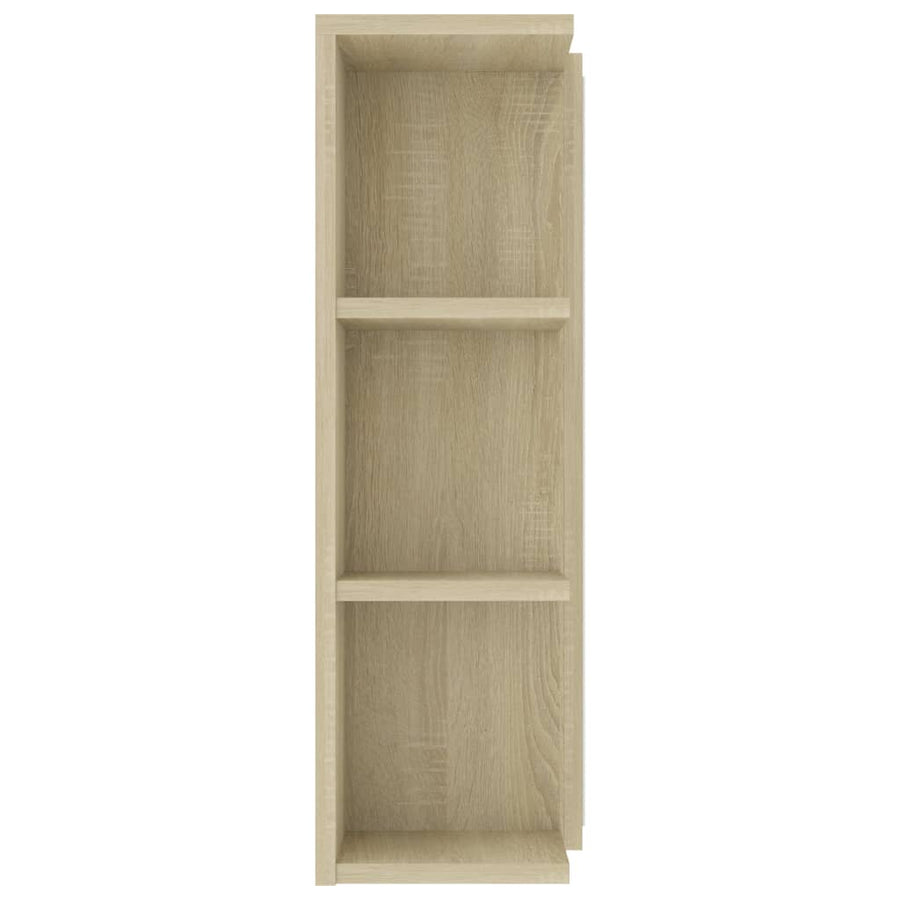 Bathroom Mirror Cabinet Sonoma Oak 80x20.5x64 cm Engineered Wood
