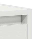 Bathroom Cabinet White 60x33x61 cm Engineered Wood - Extra Image