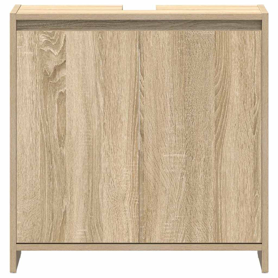 Bathroom Cabinet Sonoma Oak 60x33x60 cm Engineered Wood