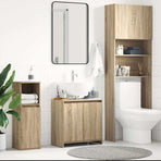 Bathroom Cabinet Sonoma Oak 60x33x60 cm Engineered Wood