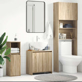 Bathroom Cabinet Sonoma Oak 60x33x61 cm Engineered Wood