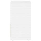 Bathroom Cabinet High Gloss White 60x33x61 cm Engineered Wood