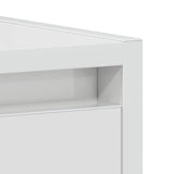 Bathroom Cabinet High Gloss White 60x33x61 cm Engineered Wood