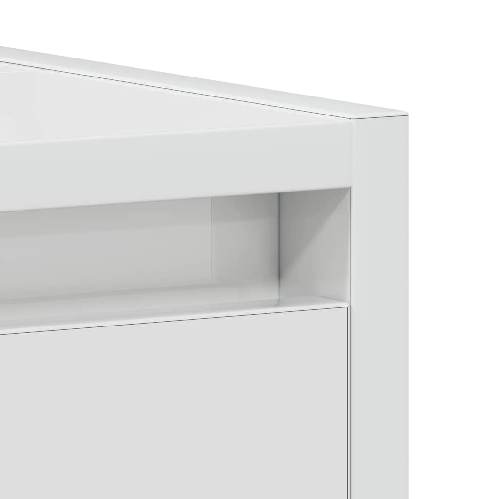 Bathroom Cabinet High Gloss White 60x33x61 cm Engineered Wood