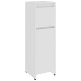 Bathroom Cabinet White 30x30x95 cm Engineered Wood
