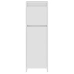 Bathroom Cabinet White 30x30x95 cm Engineered Wood