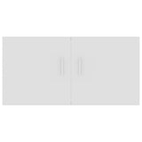 Wall Mounted Cabinet White 80x39x40 cm Engineered Wood