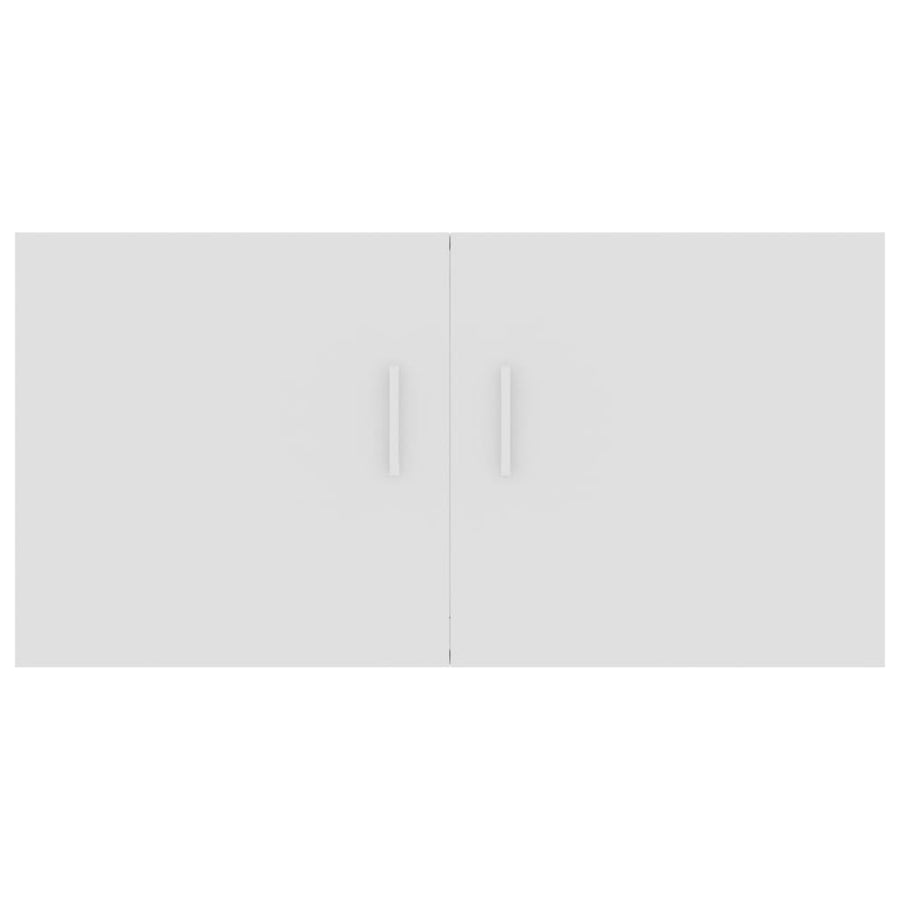 Wall Mounted Cabinet White 80x39x40 cm Engineered Wood