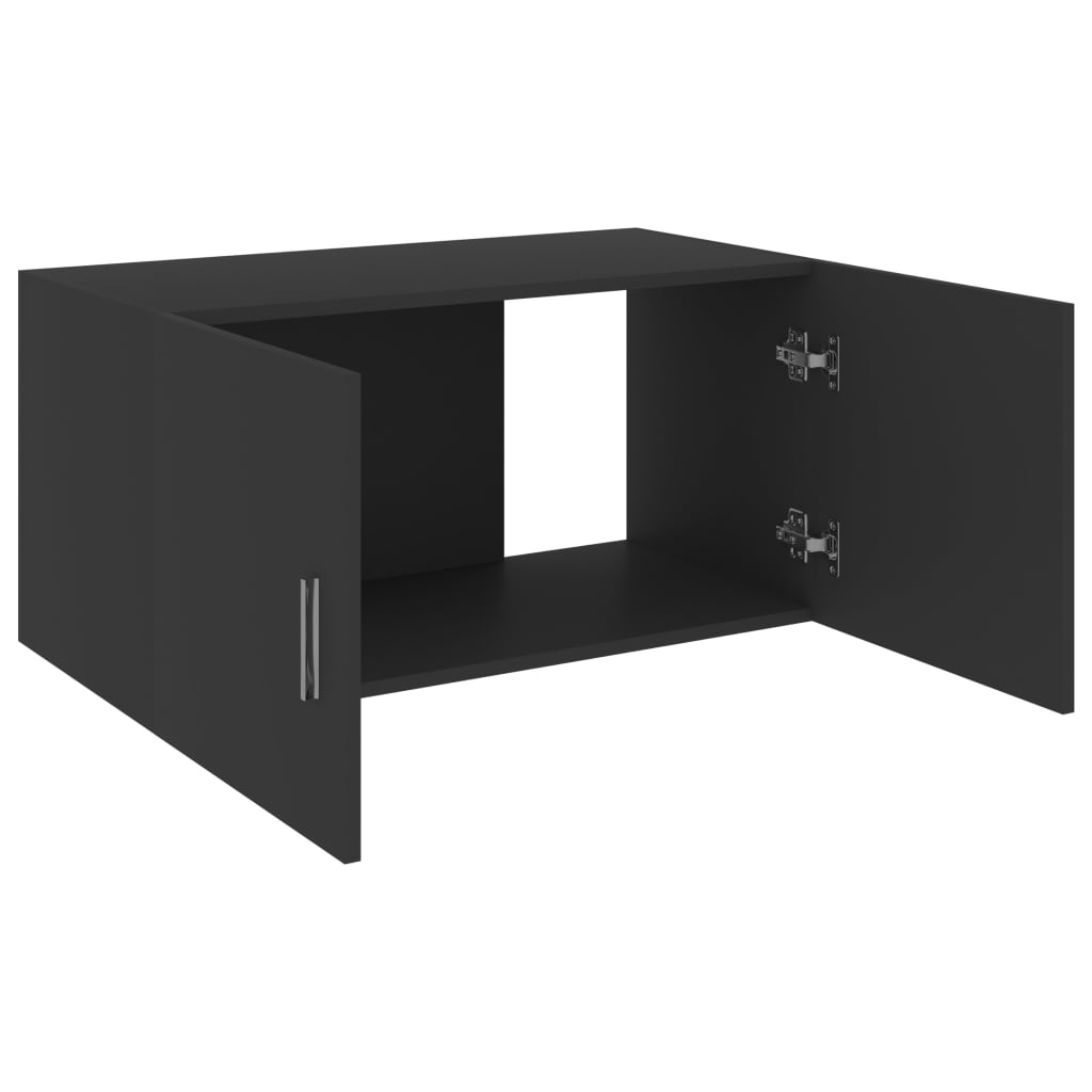 Wall Mounted Cabinet Grey 80x39x40 cm Engineered Wood