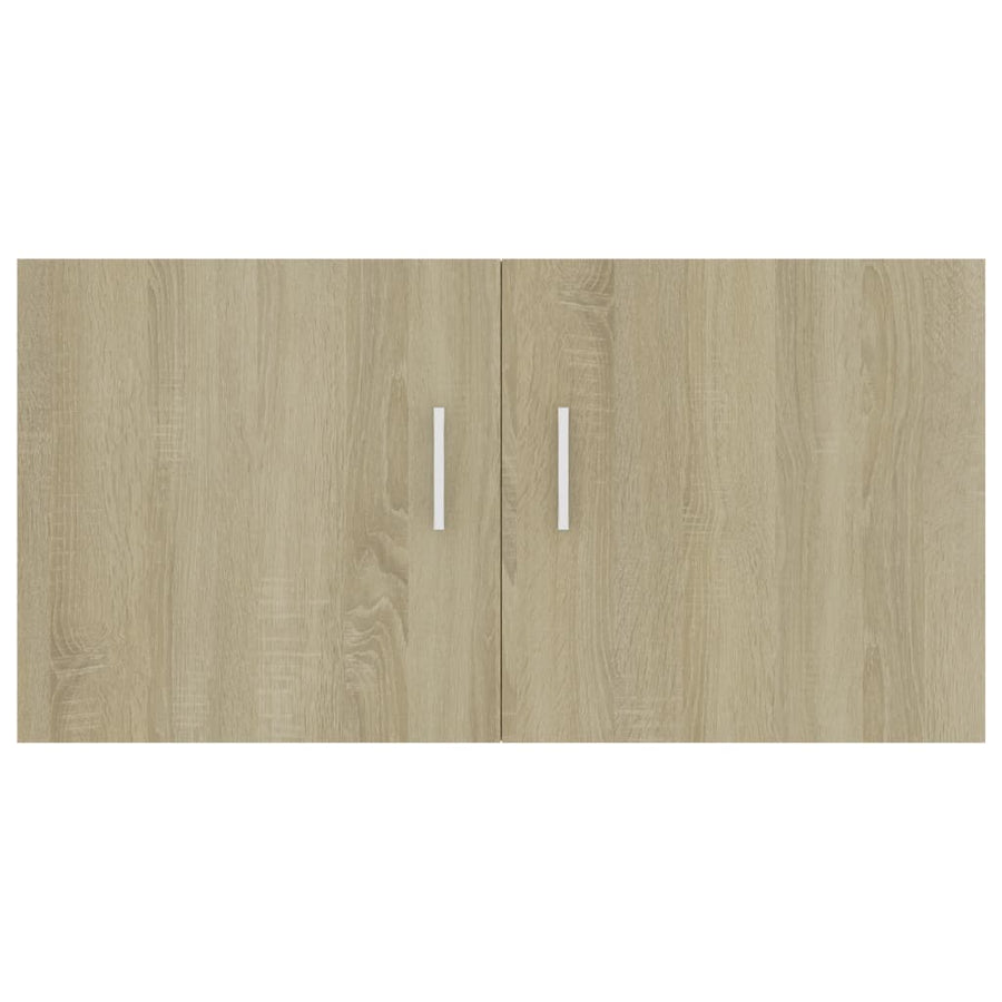 Wall Mounted Cabinet Sonoma Oak 80x39x40 cm Engineered Wood