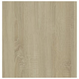 Wall Mounted Cabinet Sonoma Oak 80x39x40 cm Engineered Wood