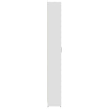 Hallway Wardrobe White 55x25x189 cm Engineered Wood - Low Angle