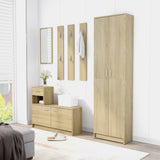 Hallway Wardrobe Sonoma Oak 55x25x189 cm Engineered Wood