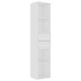 Book Cabinet White 36x30x171 cm Engineered Wood