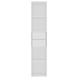 Book Cabinet White 36x30x171 cm Engineered Wood