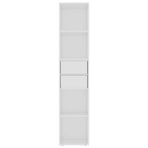 Book Cabinet White 36x30x171 cm Engineered Wood