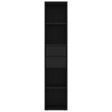 Book Cabinet Black 36x30x171 cm Engineered Wood - Top-Down View