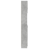 Bathroom Cabinet Concrete Grey 32x25.5x190 cm Engineered Wood - Close-Up Angle
